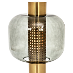 Настольная лампа со стеклянным плафоном Elario Metal Glass Table Lamp варинант исполнения - 2 | Loft Concept в Казани