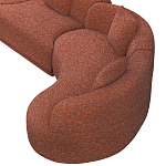 Модульный диван Calypso с кушеткой варинант исполнения - 5 | Loft Concept в Казани