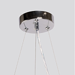 Люстра круглая с подвесными прямоугольными пластинами из стекла Glacier Panels варинант исполнения - 10 | Loft Concept в Казани