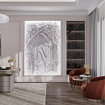 Барельеф ORCHIDS варинант исполнения - 1 | Loft Concept в Казани