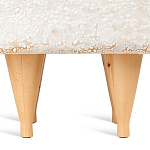 Керамический столик на деревянных ножках «Квадро» варинант исполнения - 6 | Loft Concept в Казани