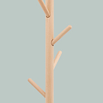 Напольная вешалка из массива бука Branches Hangers Light варинант исполнения - 3 | Loft Concept в Казани