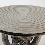 Столик с подстольем в виде обезьянки Bombay Nickel варинант исполнения - 3 | Loft Concept в Казани