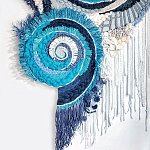 Текстильный Арт-объект ручной работы Galaxy варинант исполнения - 1 | Loft Concept в Казани