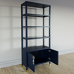 Стеллаж со стеклянными полками Elsa Dreams Blue варинант исполнения - 3 | Loft Concept в Казани