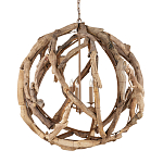 Люстра круглая в виде веток деревьев Natural Driftwood  варинант исполнения - 1 | Loft Concept в Казани