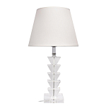 Настольная лампа с хрустальным основанием Fondue варинант исполнения - 1 | Loft Concept в Казани