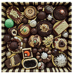 Панно "Конфетное ассорти" Chocolate Candy Assortment варинант исполнения - 2 | Loft Concept в Казани