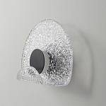 Бра из текстурированного прозрачного стекла с изогнутым краем Textured Glass  варинант исполнения - 5 | Loft Concept в Казани