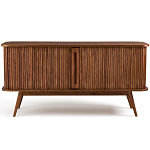 Низкий буфет с 2-мя раздвижными дверцами Toinette Light Cupboard варинант исполнения - 7 | Loft Concept в Казани