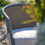 Садовое кресло с каркасом из стали Kenneth Chair варинант исполнения - 11 | Loft Concept в Казани