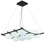 Люстра подвесная с 9-ю плафонами в форме шара Yarvi варинант исполнения - 1 | Loft Concept в Казани