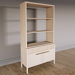 Стеллаж Primo с ящиками Светлый дуб  варинант исполнения - 2 | Loft Concept в Казани