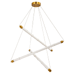 Светодиодная люстра Trumpet Tube Brass  варинант исполнения - 2 | Loft Concept в Казани