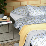 Постельное белье из сатина с рисунком 200х220 см Aurora Allure Sprout варинант исполнения - 4 | Loft Concept в Казани