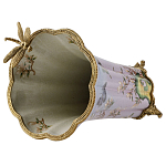 Декоративная ваза из фарфора с бронзовыми вставками Eden Garden варинант исполнения - 2 | Loft Concept в Казани