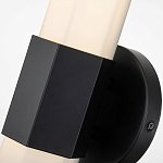 Бра для ванных комнат вертикальное с длинным белым матовым плафоном в форме шестиугольника на круглом основании Hinkley варинант исполнения - 2 | Loft Concept в Казани