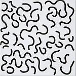 Плитка с узором Червячки варинант исполнения - 2 | Loft Concept в Казани