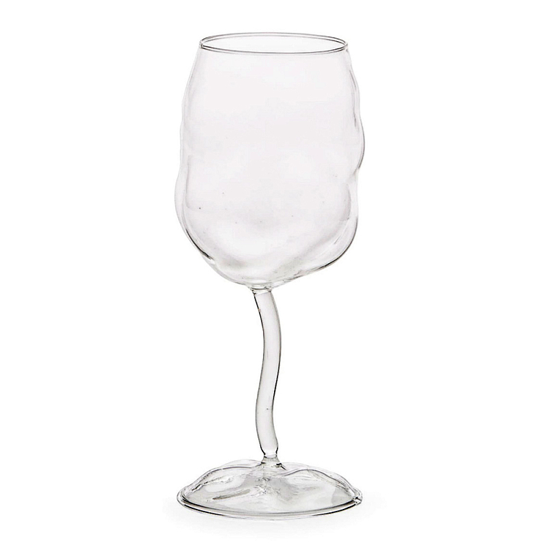 Бокал Seletti Wine Glass h.19.5 Прозрачное Стекло в Казани | Loft Concept 