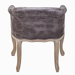 Кресло низкое в стиле прованс Louis French Armchair brown варинант исполнения - 3 | Loft Concept в Казани
