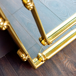 Зеркало прямоугольное Golden Classic Ornament Mirror варинант исполнения - 4 | Loft Concept в Казани