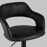 Барный стул черного цвета Strohach варинант исполнения - 7 | Loft Concept в Казани