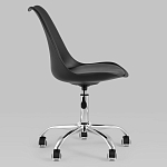 Офисный стул на металлическом основании EGGERY Black варинант исполнения - 2 | Loft Concept в Казани