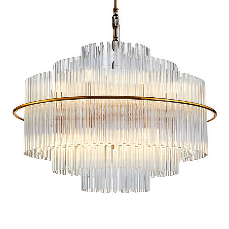 Люстра Nembus Латунь Прозрачный в Казани | Loft Concept 