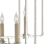 Люстра серебряная из пересекающихся прямоугольных элементов Intersecting Rectangles  варинант исполнения - 1 | Loft Concept в Казани