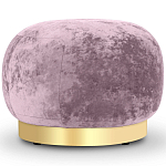 Круглый мягкий пуф Ambrose Soft Velour Pouf варинант исполнения - 2 | Loft Concept в Казани