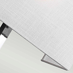 Бра с прямоугольным тканевым абажуром белого цвета Feiss варинант исполнения - 4 | Loft Concept в Казани