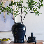 Ваза с крышкой однотонная Высота 48 см Chinoiserie Ceramics варинант исполнения - 2 | Loft Concept в Казани