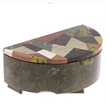 Шкатулка с зеркалом из натуральных камней Stone Casket варинант исполнения - 2 | Loft Concept в Казани