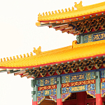 Храм Конфуция Тайвань миниатюра для интерьера в китайском стиле варинант исполнения - 1 | Loft Concept в Казани