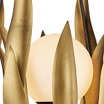 Люстра грушевидной формы с волнистыми листьями Foliage of Leaf Forms варинант исполнения - 1 | Loft Concept в Казани