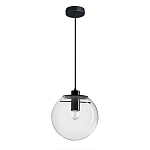 Подвесной светильник Selene Glass Ball Ceiling Lights Black  40 cm варинант исполнения - 5 | Loft Concept в Казани