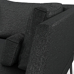 Мебельная ткань Шенилл черный цвет 138 см T4-35 варинант исполнения - 6 | Loft Concept в Казани