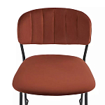 Стул барный с широкой полукруглой спинкой Chair Smooth Shapes варинант исполнения - 4 | Loft Concept в Казани