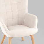 Белое кресло на ножках из массива CORDELIA варинант исполнения - 7 | Loft Concept в Казани