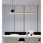 Люстра линейная светодиодная в минималистичном стиле New Age of Light варинант исполнения - 3 | Loft Concept в Казани