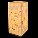 Торшер прямоугольный из натурального камня Calcite Geometry варинант исполнения - 12 | Loft Concept в Казани