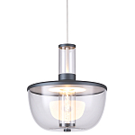 Подвесной светильник с плафоном из акрила и металлическим основанием Blanton 23 варинант исполнения - 1 | Loft Concept в Казани