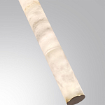 Подвесной светильник с плафоном в форме цилиндра из алебастра Cryptocrystalline Stone варинант исполнения - 7 | Loft Concept в Казани