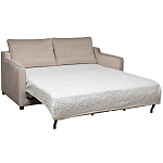 Диван двухместный раскладной светло-серый с кантом Pride варинант исполнения - 3 | Loft Concept в Казани