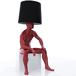 Лампа MALE MANNEQUIN LAMP с абажуром варинант исполнения - 1 | Loft Concept в Казани