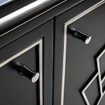 Черный комод в стиле арт-деко Luciano варинант исполнения - 4 | Loft Concept в Казани