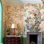 Обои ручная роспись Houghton Edo Blush варинант исполнения - 4 | Loft Concept в Казани