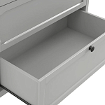 Комод с 3-мя ящиками серый Silva Grey Chest of Drawers варинант исполнения - 4 | Loft Concept в Казани