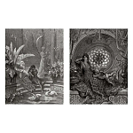 Книга Fantastic Gustave Dore варинант исполнения - 5 | Loft Concept в Казани