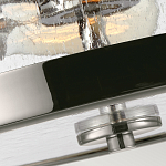 Потолочный светильник с цилиндрическим плафоном из прозрачного пузырькового стекла Feiss варинант исполнения - 2 | Loft Concept в Казани